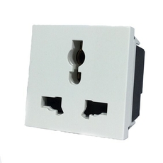 ABB Zenit Механизм розетки универсальной с заземлением (2P+E), 2M, 13А-15A / 127-230В, Zenit шампань | N2239 CV | 2CLA223900N1901 | ABB