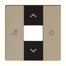 CP-RTC-N2CV Накладка терморегулятора free@home, Zenit, шампань | CP-RTC-N2CV | 2CLA224060N1902 | ABB