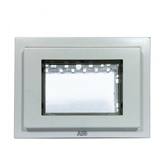 ABB Zenit Белый Рамка монтажная ITA, 3-мод., рамка+набор монтажный IP55, FM | N3373 BL | 2CLA337300N1101 | ABB