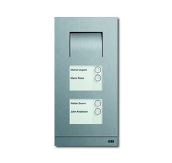 Станция вызывная, аудио, четырёхклавишная, цвет сталь | 8300-0-0284 | 2CKA008300A0284 | ABB