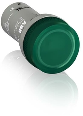Лампа CL2-507G зелёная со встроенным светодиодом 48-60В AC/DC|1SFA619403R5072| ABB