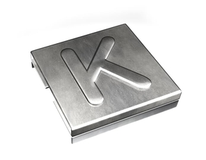 Маркировка для каб.стяжки,нерж.сталь,'K',100 шт | 7TCG009470R0087 | ABB