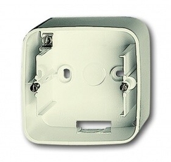 Коробка для открытого монтажа, 1 пост, серия Busch-Duro 2000 SI, цвет слоновая кость | 1799-0-0977 | 2CKA001799A0977 | ABB