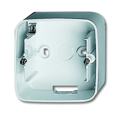 Коробка для открытого монтажа, 1 пост, серия Reflex SI, цвет альпийский белый | 1799-0-0978 | 2CKA001799A0978 | ABB