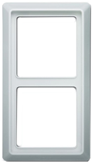 Рамка 2-постовая, серия Allwetter 44, цвет альпийский белый | 1730-0-0283 | 2CKA001730A0283 | ABB