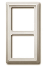 Рамка 2-постовая, серия Allwetter 44, цвет слоновая кость | 1730-0-0284 | 2CKA001730A0284 | ABB