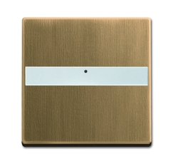 Клав. с полем для надписи, со световодом, для выкл./перекл./кнопок, серия Династия, Латунь античная | 1731-0-2024 | 2CKA001731A2024 | ABB