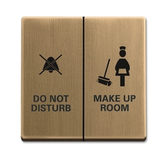 Клавиша Уборка/Не беспокоить, серия Династия, Латунь античная | 1751-0-3119 | 2CKA001751A3119 | ABB