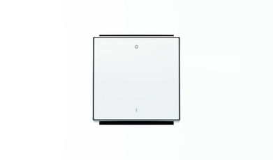 Клавиша для 1-клавишных выключателей/переключателей/кнопок с символом I/O, серия SKY, цвет альпийский белый|2CLA850120A1101| ABB