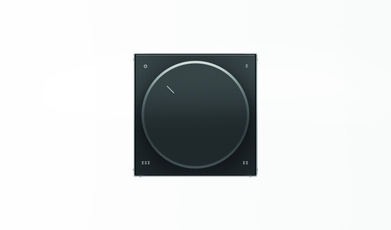 Накладка для механизма переключателя на 4 положения тип 8154, серия SKY, цвет чёрный барх.|2CLA855400A1501| ABB