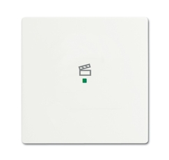 SRS-1-85BL Клавиша одинарная free@home, SKY, сцена, белая|2CLA852627A1101| ABB