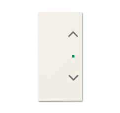 SRB-2-96 Клавиша двойная free@home, жалюзи, Basic 55, цвет chalet-white | 6220-0-0710 | 2CKA006220A0710 | ABB