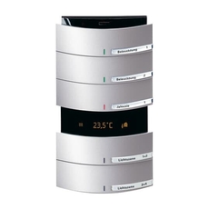 6321/58-83-500 Сенсор 5/10-клавишный, терморегулятор, triton, цвет серебристый алюминий | 6320-0-0068 | 2CKA006320A0068 | ABB