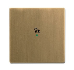 SRD-1-840 Клавиша одинарная free@home, светорегулятор, Династия, латунь античная|6220-0-0375| ABB