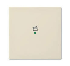 SRS-1-92 Клавиша одинарная free@home, сцена, Basic 55, цвет слоновая кость | 6220-0-0638 | 2CKA006220A0638 | ABB