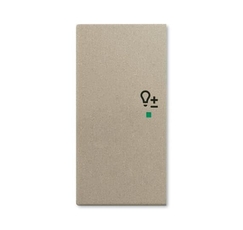 SRD-2-L-93 Клавиша двойная левая free@home, светорегулятор, Basic 55, цвет шампань | 6220-0-0661 | 2CKA006220A0661 | ABB