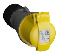 Розетка кабельная Easy&Safe 316EC4,16А,3P+E,IP44,4ч|2CMA102010R1000| ABB