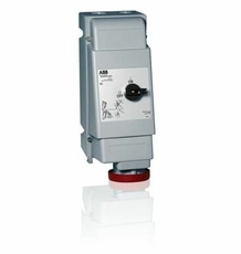 Розетка с механической блокировкой 363MVS11WH,63A,3P+E,IP67,11ч|2CMA162840R1000| ABB