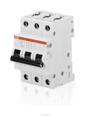 Выключатель автоматический трехполюсный SH203 63А C 6кА (SH203 C63) | 2CDS213001R0634 | ABB