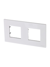 ABB Zenit Альп. белый Рамка 2-я (2+2 мод) | N2272 BL | 2CLA227200N1101 | ABB