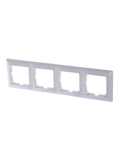ABB Basic 55 Альп. белый Рамка 4-ая | 1725-0-1482 | 2CKA001725A1482 | ABB
