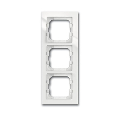 Рамка 3-постовая, для монтажа заподлицо, серия axcent, цвет белый | 1753-0-4123 | 2CKA001753A4123 | ABB