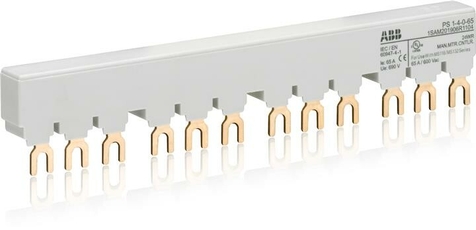 Шинная разводка 3-фазн. PS1-4-0-65 до 65А для 4-х автоматов типа MS116, MS132 без доп. контактов | 1SAM201906R1104 | ABB