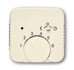Плата центральная (накладка) для мех. терморегулятора (термостата) 1095 U, 1096 U Busch-Duro 2000 SI сл. кость | 1710-0-3555 | 2CKA001710A3555 | ABB