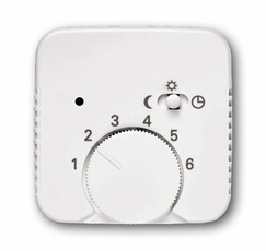 Плата центр. (накладка) для мех. терморег. (термостата) 1095 U, 1096 U, серия Reflex SI/SI linear, альп. белый | 1710-0-3556 | 2CKA001710A3556 | ABB