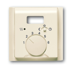 Плата центр. (накладка) для мех. терморегулятора (термостата) 1095 UTA, 1096 UTA, серия impuls, цвет сл. кость | 1710-0-3776 | 2CKA001710A3776 | ABB