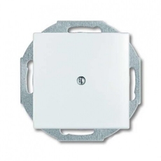 ABB Basic 55 Альп. белый Заглушка с суппортом | 1715-0-0312 | 2CKA001715A0312 | ABB