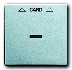 Накладка карточного выключателя, Impressivo, алюминий | 1792-83 | 2TKA000580G1 | ABB