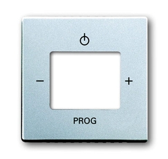 Плата центральная (накладка) для мех. цифрого FM-радио 8215 U, серия future/solo, цвет серебристо-алюминиевый | 8200-0-0052 | 2CKA008200A0052 | ABB