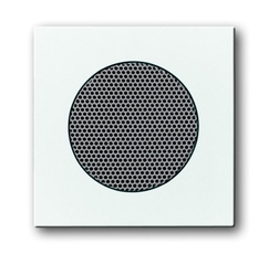 ABB Basic 55 Альп. белый Плата центральная (накладка) для для громкоговорителя 8223 U | 8200-0-0170 | 2CKA008200A0170 | ABB