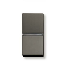 ABB Zenit Механизм 1-клавишной кнопки с нормально-закрытым контактом с клавишей без символа, 1-модульный, антрацит | N2104.6 AN | 2CLA210460N1801 | A