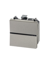 ABB Zenit Шампань Переключатель 1-клавишный (2мод) | N2202 CV | 2CLA220200N1901 | ABB