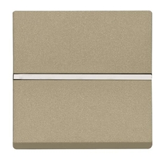 ABB Zenit Шампань Выключатель 1-клавишный кнопочный НЗ-контакт (2мод) | N2204.6 CV | 2CLA220460N1901 | ABB