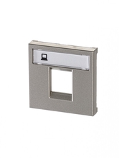 ABB Zenit Шампань Накладка 1-я тел/комп розетки(для суп2017.2,2017.3,2018,2018.5,2018.6,2018.8 | N2218.1 CV | 2CLA221810N1901 | ABB