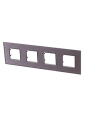 ABB Zenit Стекло Брызги шампанского Рамка 4-я (2+2+2+2 мод) | N2274 CH | 2CLA227400N3901 | ABB