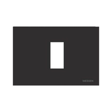 ABB Zenit Антрацит Рамка итальянский стандарт на (1 мод) | N2471 AN | 2CLA247100N1801 | ABB