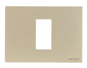 ABB Zenit Альп. белый Рамка итальянский стандарт на 1 мод | N2471 BL | 2CLA247100N1101 | ABB