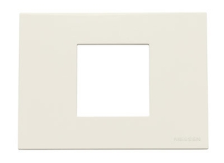 ABB Zenit Альп. белый Рамка итальянский стандарт на 2 мод | N2472 BL | 2CLA247200N1101 | ABB