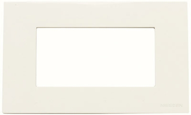 ABB Zenit Альп. белый Рамка итальянский стандарт на 4 мод | N2474 BL | 2CLA247400N1101 | ABB
