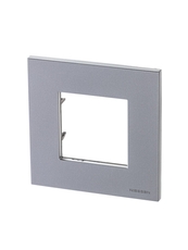 ABB Zenit Серебряный Рамка 1-я (2 мод) | N2271 PL | 2CLA227100N1301 | ABB