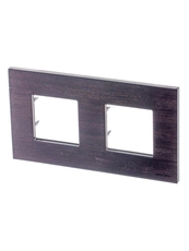 ABB Zenit Венге Рамка 2-я (2+2 мод) | N2272 WG | 2CLA227200N2101 | ABB