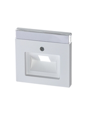 Накладкадля 1-постовой телекоммуникационной розетки 0213, 0216, серия solo/future, цвет белый бархат | 1710-0-3889 | 2CKA001710A3889 | ABB