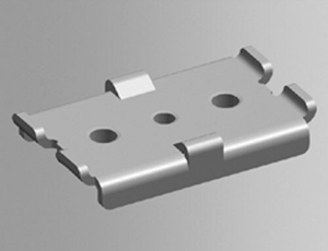 Зажим для изолятора 2х20х10мм | ZX638P20 | ABB