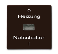 Клавиша для мех. 1-клавишного выкл./перекл./кнопки, с красной линзой, 