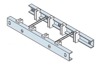 Держатель плоской шины толщиной 5мм (2шт) | BP1250 | ABB