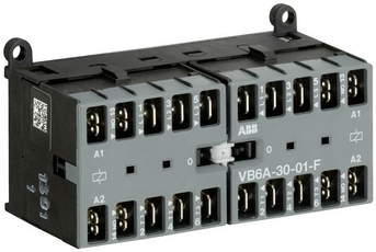 Миниконтактор реверсивный VB6A-30-01-F 9A (400В AC3) катушка 230В АС | GJL1211913R8010 | ABB